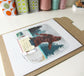 Pacific Northwest Sasquatch Illustration Art Print - 8x10" Print