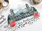 Large Hand Illustrated Vinyl Sticker - I Love Portland