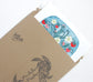 Mouse Reading a Book Under a Strawberry Patch 8x10 Print