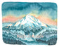 Illustrated Mt Hood Sunrise Print - 11x14"