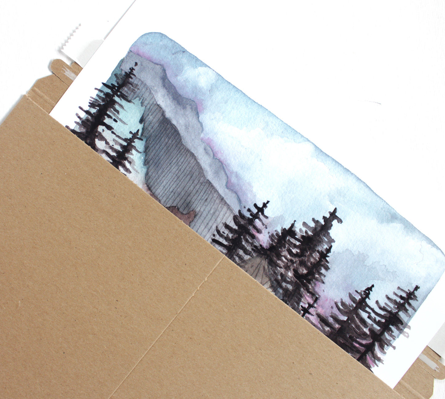 Illustrated Oregon Coast Print of Boardman State Park 11x14"