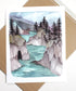 Illustrated Oregon Coast Print of Boardman State Park 11x14"