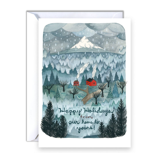 Holiday Card - Happy Holidays from Our Home to Yours