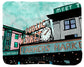 Seattle Illustrated Art Print - Pike Place Market 8x10" Print
