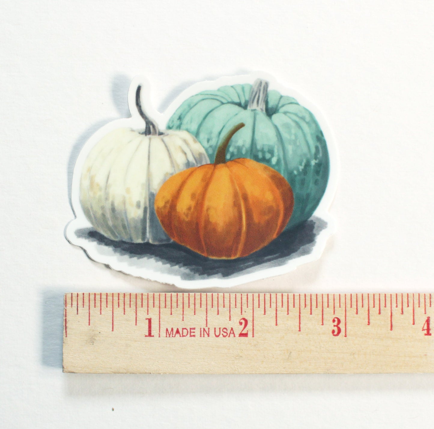Autumn Pumpkins Vinyl Sticker