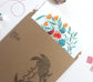 8x10 Print - Red Fox with Nasturtiums