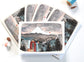 Festive Cards From the City of Roses: Portland Oregon Christmas Set