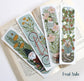 Set of Four Hand Illustrated Garden Bookmarks