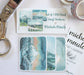 Set of Three Hand Illustrated  Vinyl Stickers - Three Views of Mt Hood