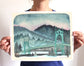 St Johns Bridge Portland, Oregon Art Illustration 11x14