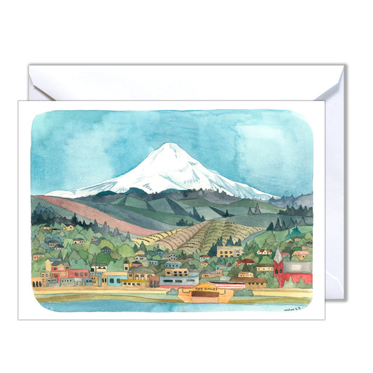 Greeting Card - The Dalles