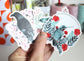 Set of Three Illustrated Vinyl Bird Stickers
