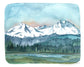 Three Sisters Mountain Range Reproduction 8x10 Print