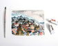 Pacific Northwest Hills Art Print of Original Painting