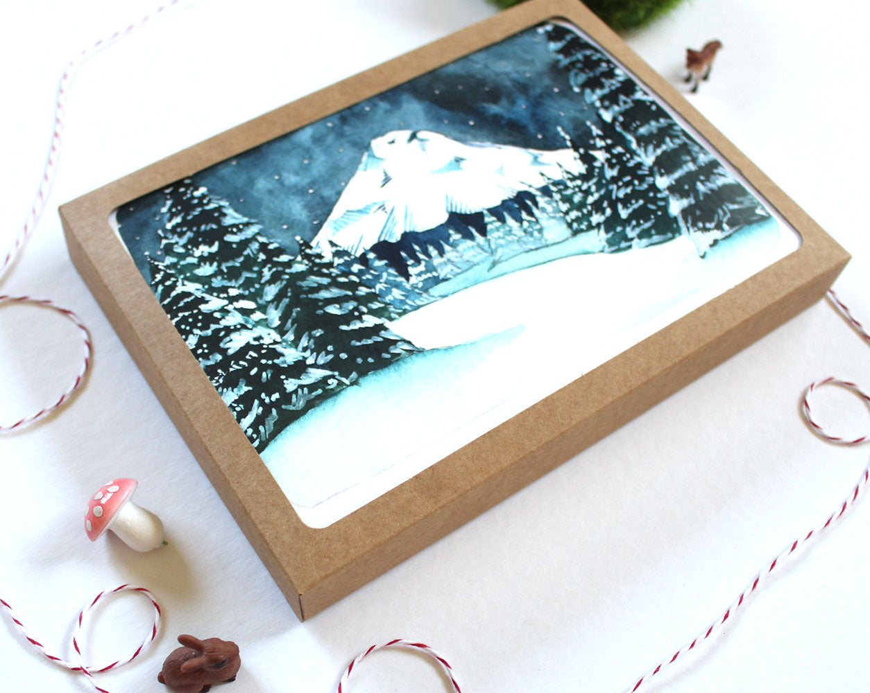 Mt Hood Blank Greeting Cards Set