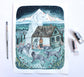 Original Painting - Wolves at the Door